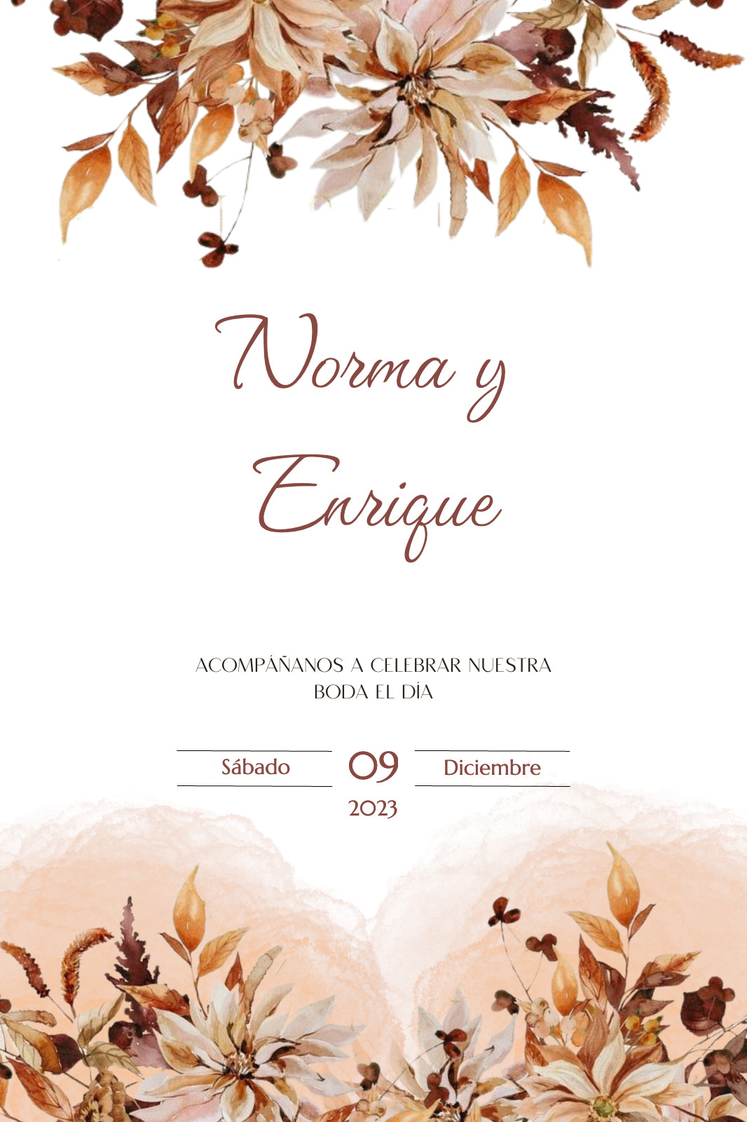 Preview Invitación de Boda